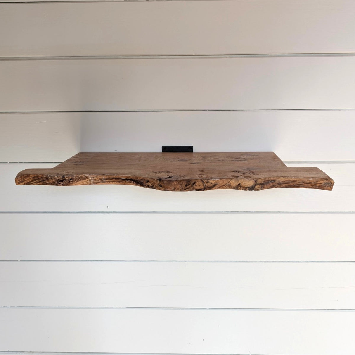 Live Edge Pippy Oak Window Sill — Made to Measure