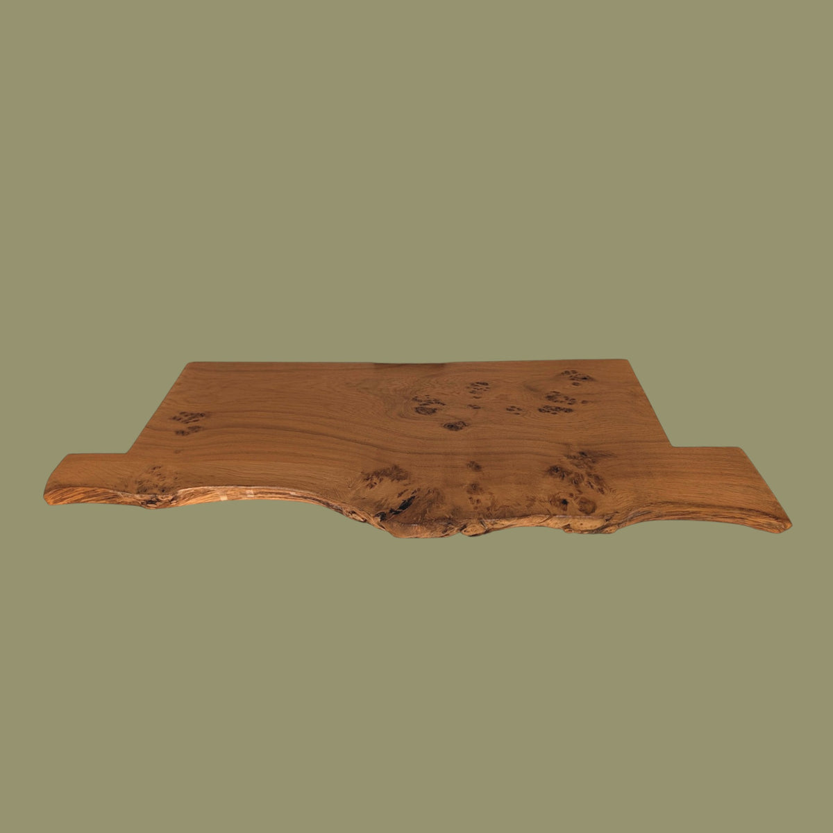 Live Edge Pippy Oak Window Sill — Made to Measure