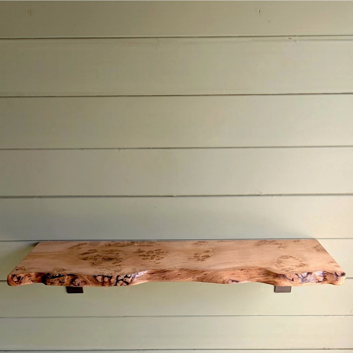 Live Edge Pippy Oak Shelf